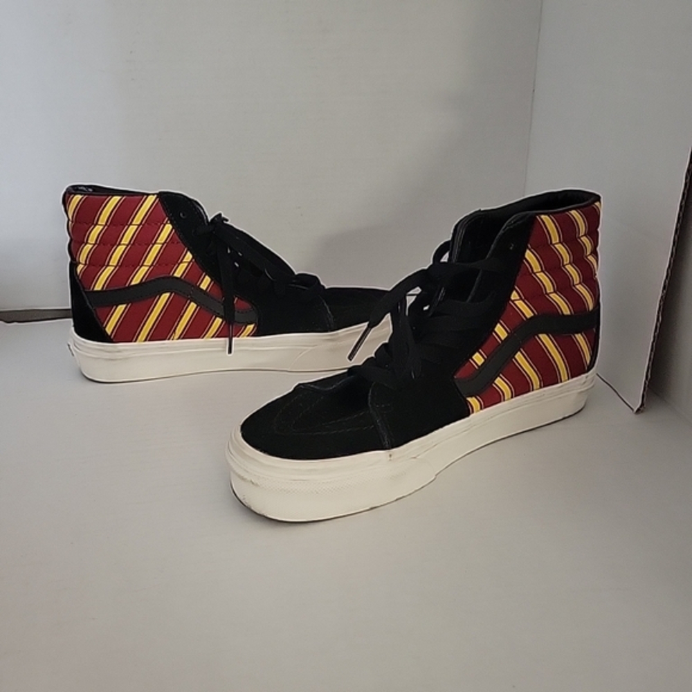 Vans Harry Potter Limited Edition Size Mens 4.5 Womens 6 Hi Top Lace Suede Black